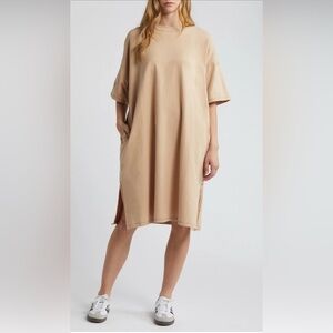 Dressed in LALA Ultimate Stretch Cotton T-Shirt Dress